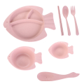 Healthy Wheat Straw Children Tableware Set